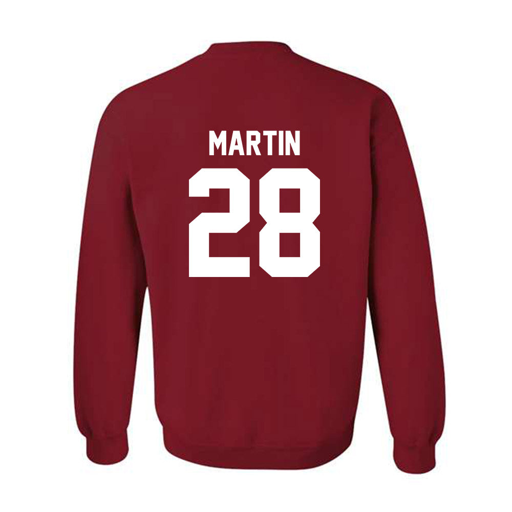 Arkansas - NCAA Baseball : Jordan Martin - Classic Shersey Crewneck Sweatshirt-1