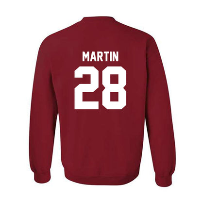 Arkansas - NCAA Baseball : Jordan Martin - Classic Shersey Crewneck Sweatshirt-1