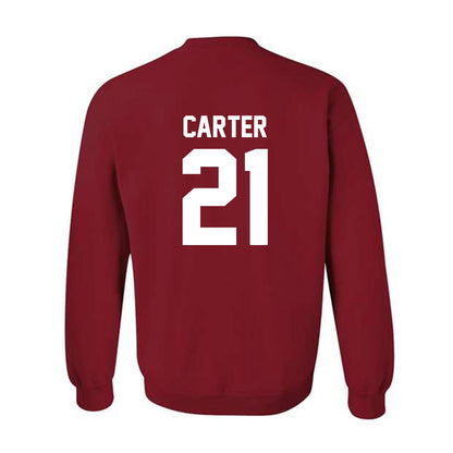 Arkansas - NCAA Softball : Ava Carter - Classic Shersey Crewneck Sweatshirt-1