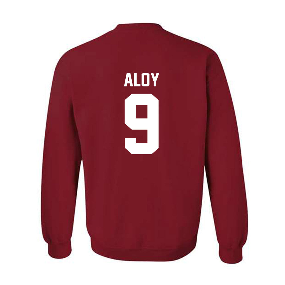 Arkansas - NCAA Baseball : Wehiwa Aloy - Classic Shersey Crewneck Sweatshirt