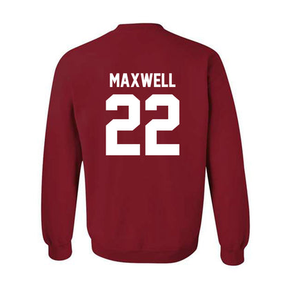 Arkansas - NCAA Baseball : Logan Maxwell - Classic Shersey Crewneck Sweatshirt-1
