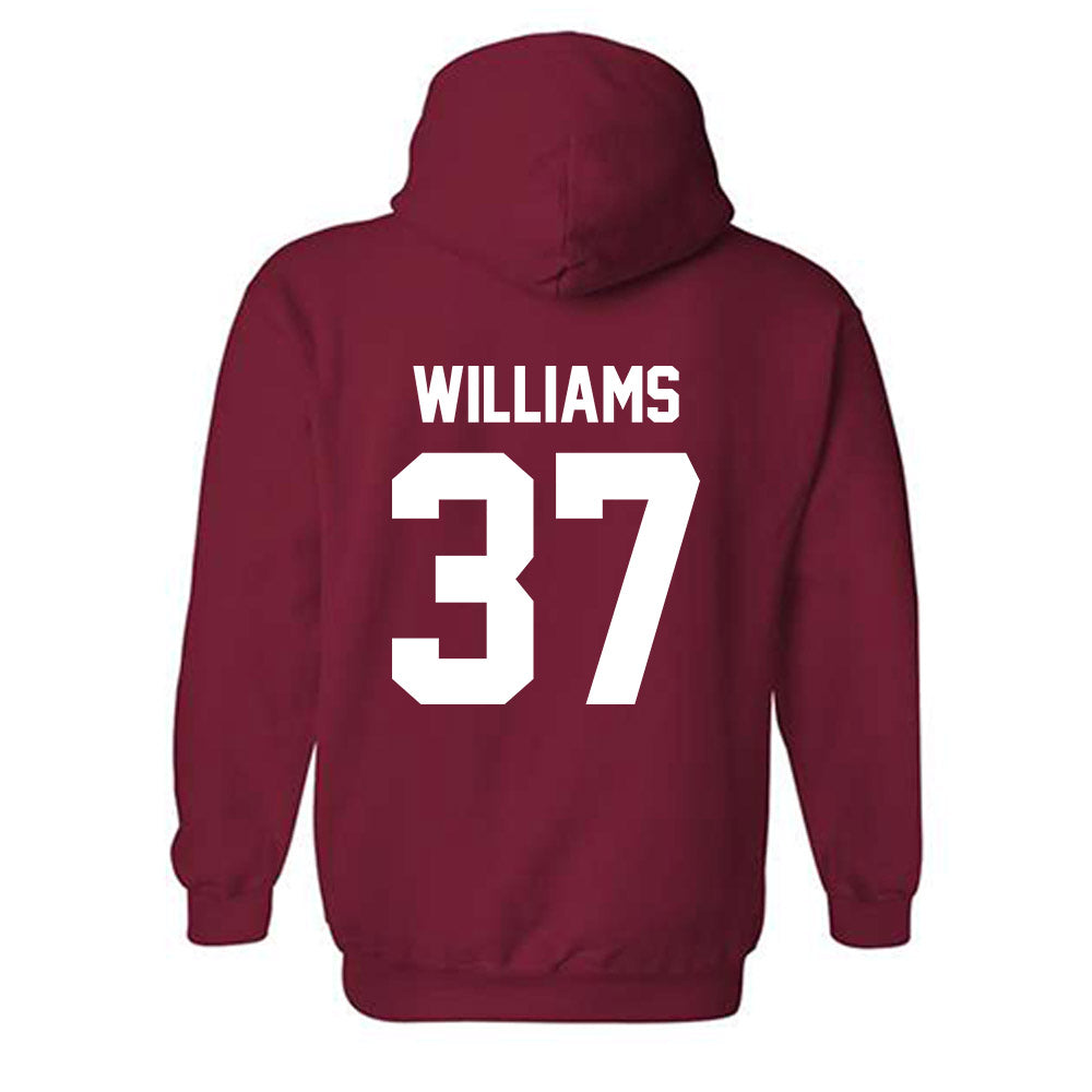 Arkansas - NCAA Baseball : Luke Williams - Classic Shersey Hooded Sweatshirt