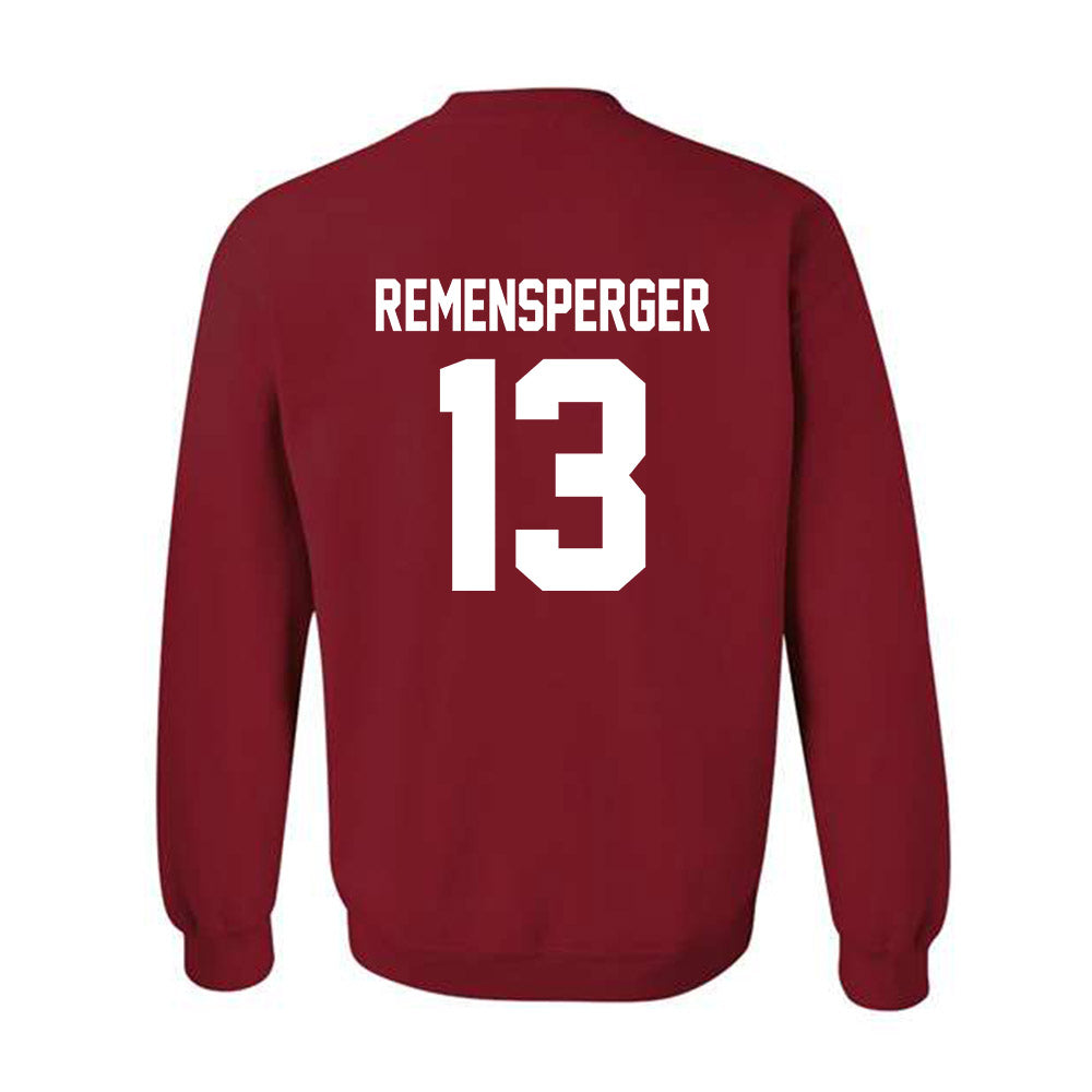 Arkansas - NCAA Women's Volleyball : Kiki Remensperger - Classic Shersey Crewneck Sweatshirt-1