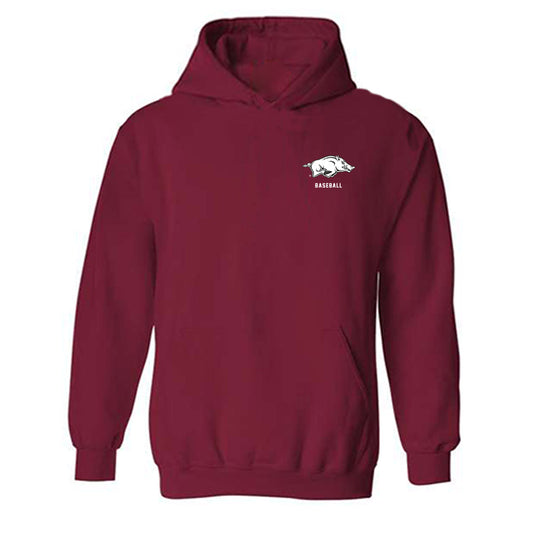 Arkansas - NCAA Baseball : Landon Schaefer - Classic Shersey Hooded Sweatshirt-0