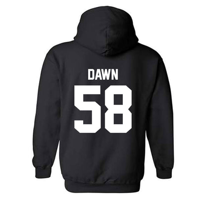 Arkansas - NCAA Football : Timothy Dawn - Generic Shersey Hooded Sweatshirt-1
