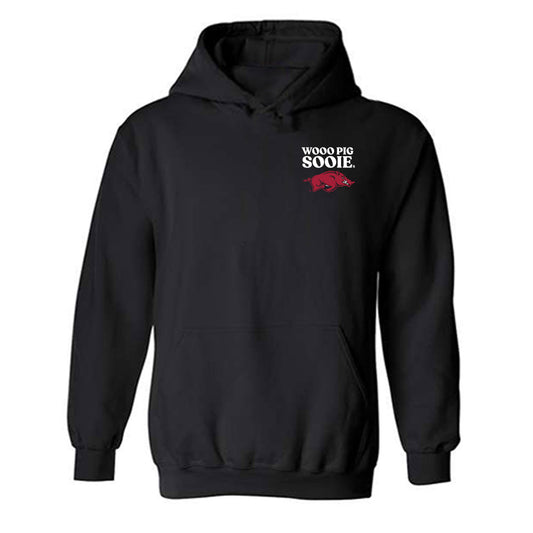 Arkansas - NCAA Baseball : Landon Schaefer - Generic Shersey Hooded Sweatshirt-0
