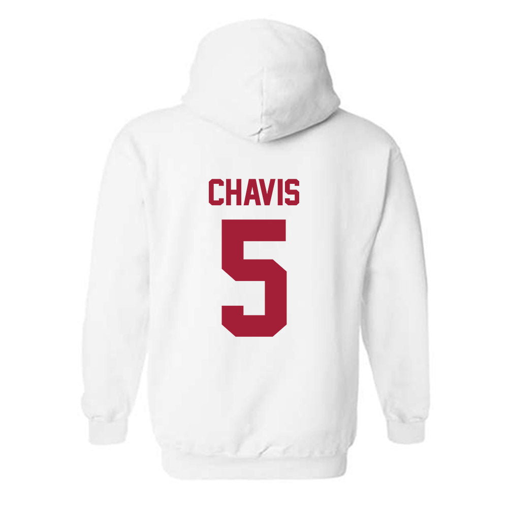 Arkansas - NCAA Men's Basketball : Cash Chavis - Generic Shersey Hooded Sweatshirt