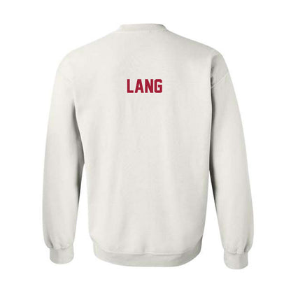 Arkansas - NCAA Women's Gymnastics : Jaleigh Lang - Generic Shersey Crewneck Sweatshirt-1