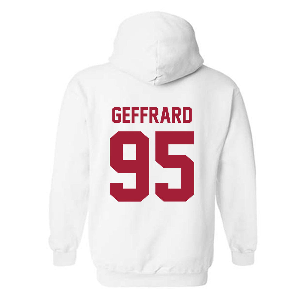 Arkansas - NCAA Football : Ian Geffrard - Generic Shersey Hooded Sweatshirt