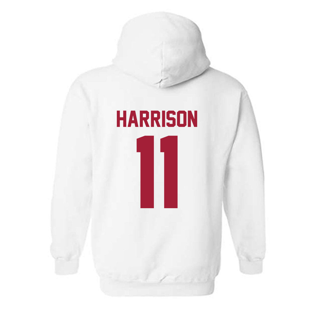 Arkansas - NCAA Football : Monte Harrison - Generic Shersey Hooded Sweatshirt-1