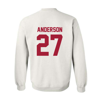 Arkansas - NCAA Women's Soccer : Dejionee Anderson - Generic Shersey Crewneck Sweatshirt