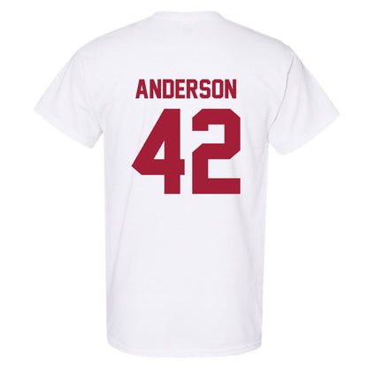 Arkansas - NCAA Baseball : Michael Anderson - Generic Shersey T-Shirt-1