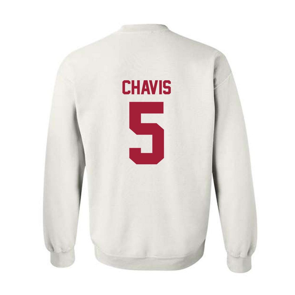 Arkansas - NCAA Men's Basketball : Cash Chavis - Generic Shersey Crewneck Sweatshirt