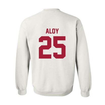 Arkansas - NCAA Baseball : Kuhio Aloy - Generic Shersey Crewneck Sweatshirt-1
