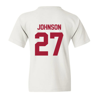 Arkansas - NCAA Football : Ahkhari Johnson - Youth T-Shirt