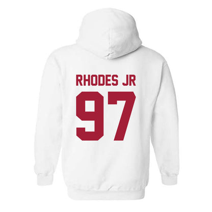 Arkansas - NCAA Football : Quincy Rhodes Jr - Generic Shersey Hooded Sweatshirt-1