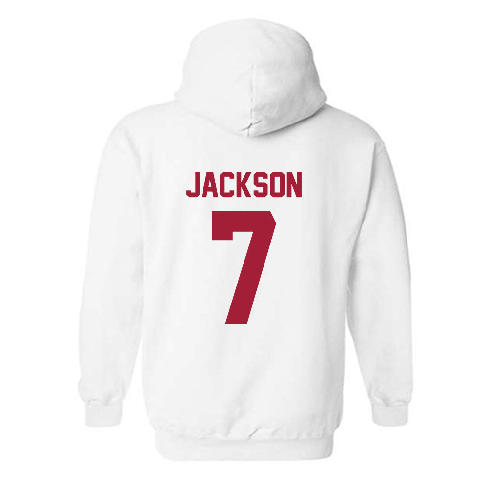Arkansas - NCAA Football : Kenneth Jackson - Generic Shersey Hooded Sweatshirt-1