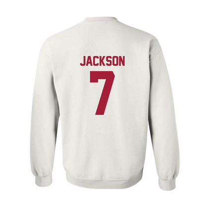 Arkansas - NCAA Football : Kenneth Jackson - Generic Shersey Crewneck Sweatshirt-1
