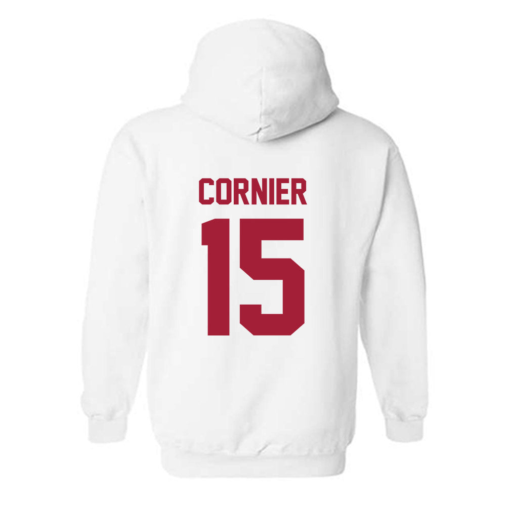 Arkansas - NCAA Women's Volleyball : Gaby Cornier - Generic Shersey Hooded Sweatshirt-1