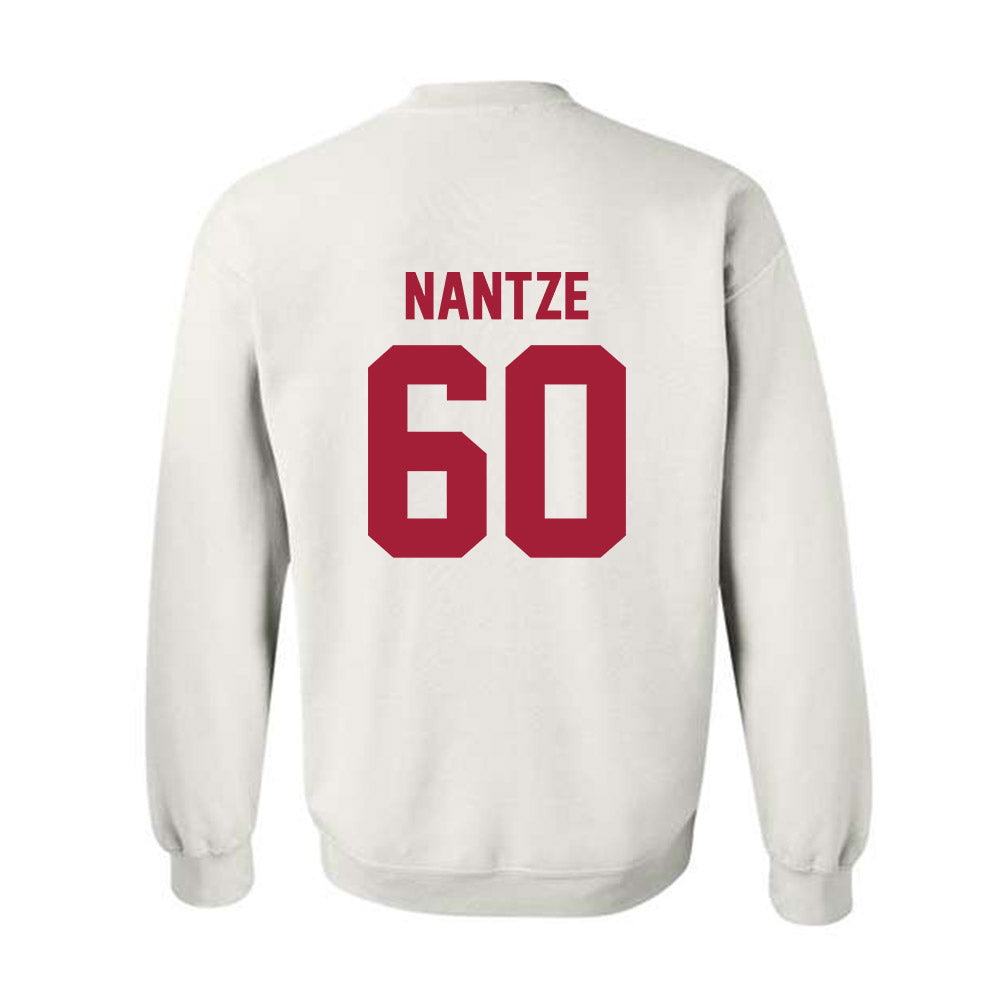 Arkansas - NCAA Football : Jonas Nantze - Crewneck Sweatshirt