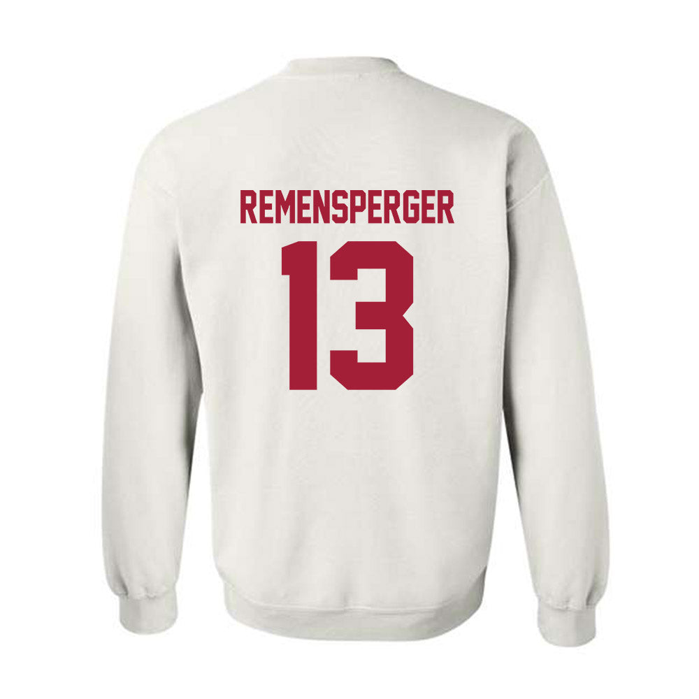 Arkansas - NCAA Women's Volleyball : Kiki Remensperger - Generic Shersey Crewneck Sweatshirt-1