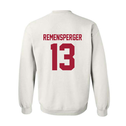 Arkansas - NCAA Women's Volleyball : Kiki Remensperger - Generic Shersey Crewneck Sweatshirt-1