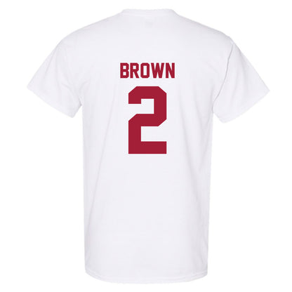 Arkansas - NCAA Men's Basketball : Amere Brown - Generic Shersey T-Shirt-1