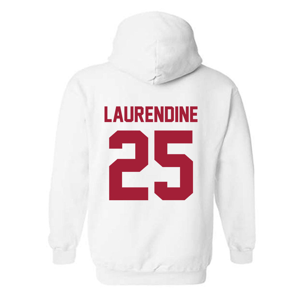 Arkansas - NCAA Women's Volleyball : Lakin Laurendine - Generic Shersey Hooded Sweatshirt-1