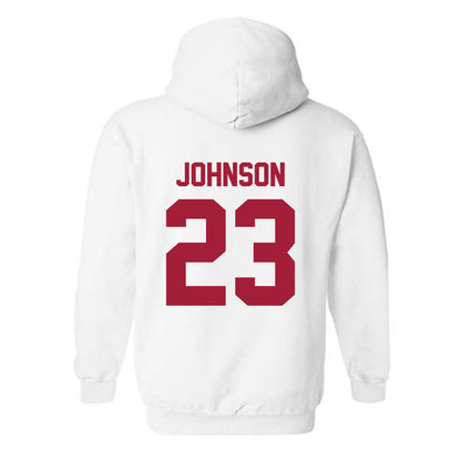 Arkansas - NCAA Softball : Reagan Johnson - Generic Shersey Hooded Sweatshirt