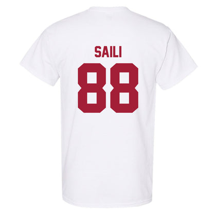 Arkansas - NCAA Football : Danny Saili - Generic Shersey T-Shirt-1