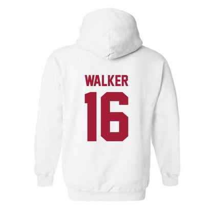 Arkansas - NCAA Softball : Ramsey Walker - Generic Shersey Hooded Sweatshirt-1
