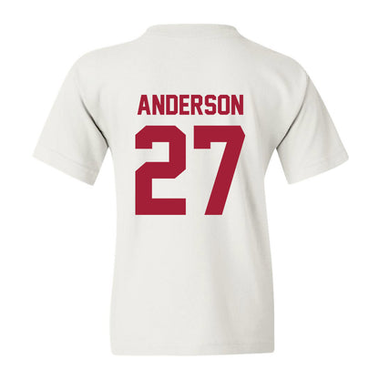 Arkansas - NCAA Women's Soccer : Dejionee Anderson - Generic Shersey Youth T-Shirt