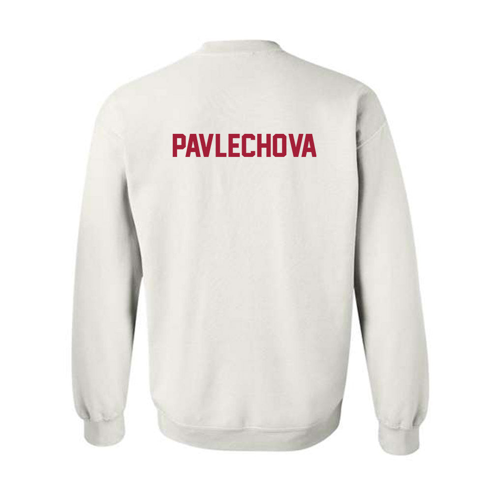 Arkansas - NCAA Women's Tennis : Katarina Pavlechova - Generic Shersey Crewneck Sweatshirt-1