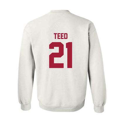 Arkansas - NCAA Women's Soccer : Molly Teed - Generic Shersey Crewneck Sweatshirt-1