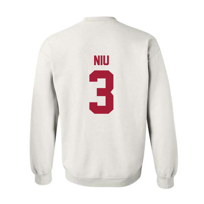 Arkansas - NCAA Women's Volleyball : Livia Niu - Generic Shersey Crewneck Sweatshirt-1