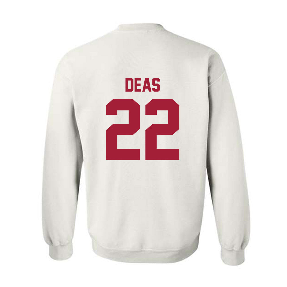 Arkansas - NCAA Women's Basketball : Bonnie Deas - Generic Shersey Crewneck Sweatshirt-1
