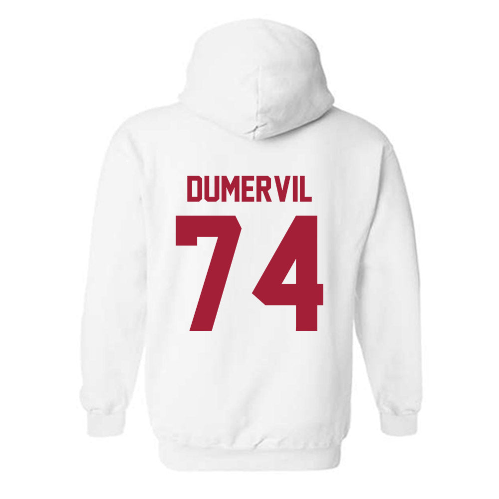 Arkansas - NCAA Football : Marcus Dumervil - Generic Shersey Hooded Sweatshirt-1