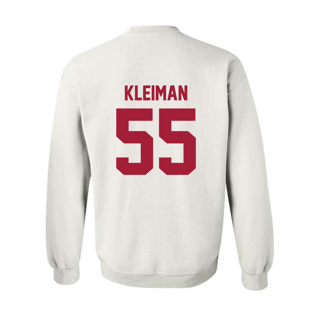 Arkansas - NCAA Baseball : Brendan Kleiman - Generic Shersey Crewneck Sweatshirt-1