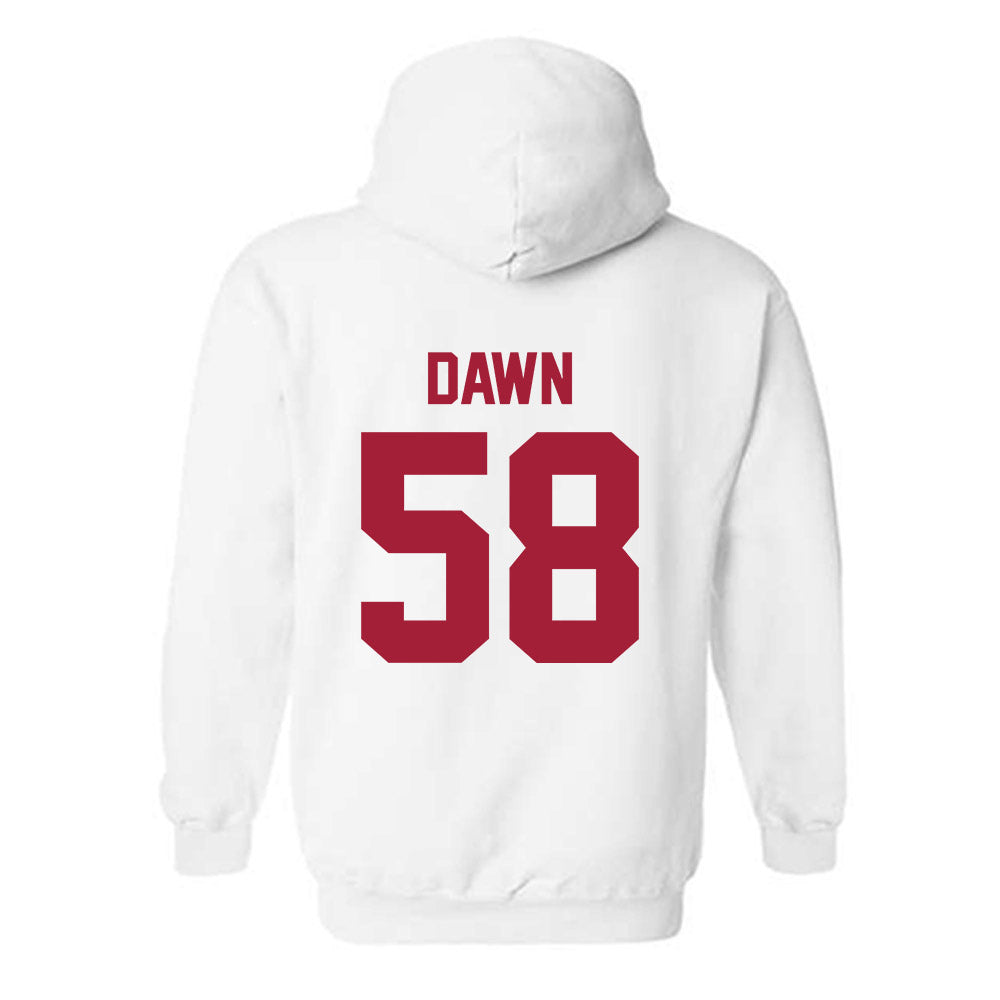 Arkansas - NCAA Football : Timothy Dawn - Generic Shersey Hooded Sweatshirt-1