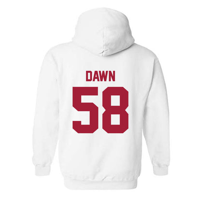 Arkansas - NCAA Football : Timothy Dawn - Generic Shersey Hooded Sweatshirt-1