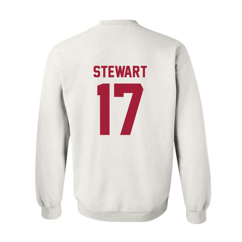 Arkansas - NCAA Baseball : Zack Stewart - Generic Shersey Crewneck Sweatshirt-1