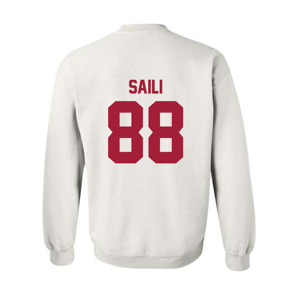 Arkansas - NCAA Football : Danny Saili - Generic Shersey Crewneck Sweatshirt-1