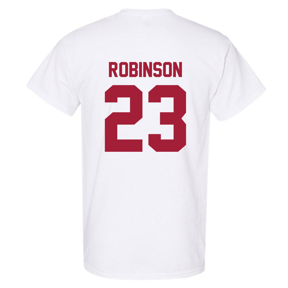 Arkansas - NCAA Women's Basketball : Emily Robinson - Generic Shersey T-Shirt-1