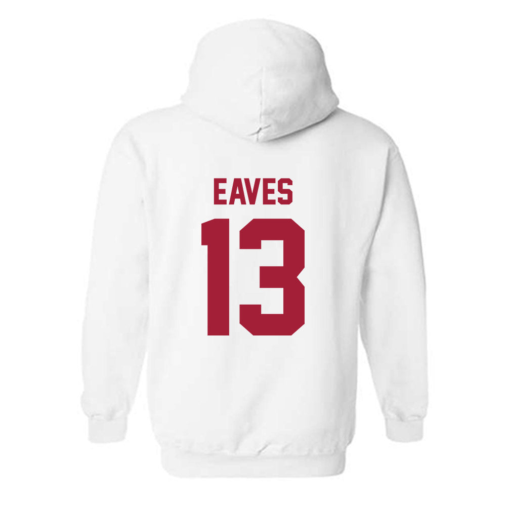 Arkansas - NCAA Baseball : Steele Eaves - Generic Shersey Hooded Sweatshirt-1