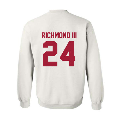 Arkansas - NCAA Men's Basketball : Billy Richmond III - Generic Shersey Crewneck Sweatshirt-1