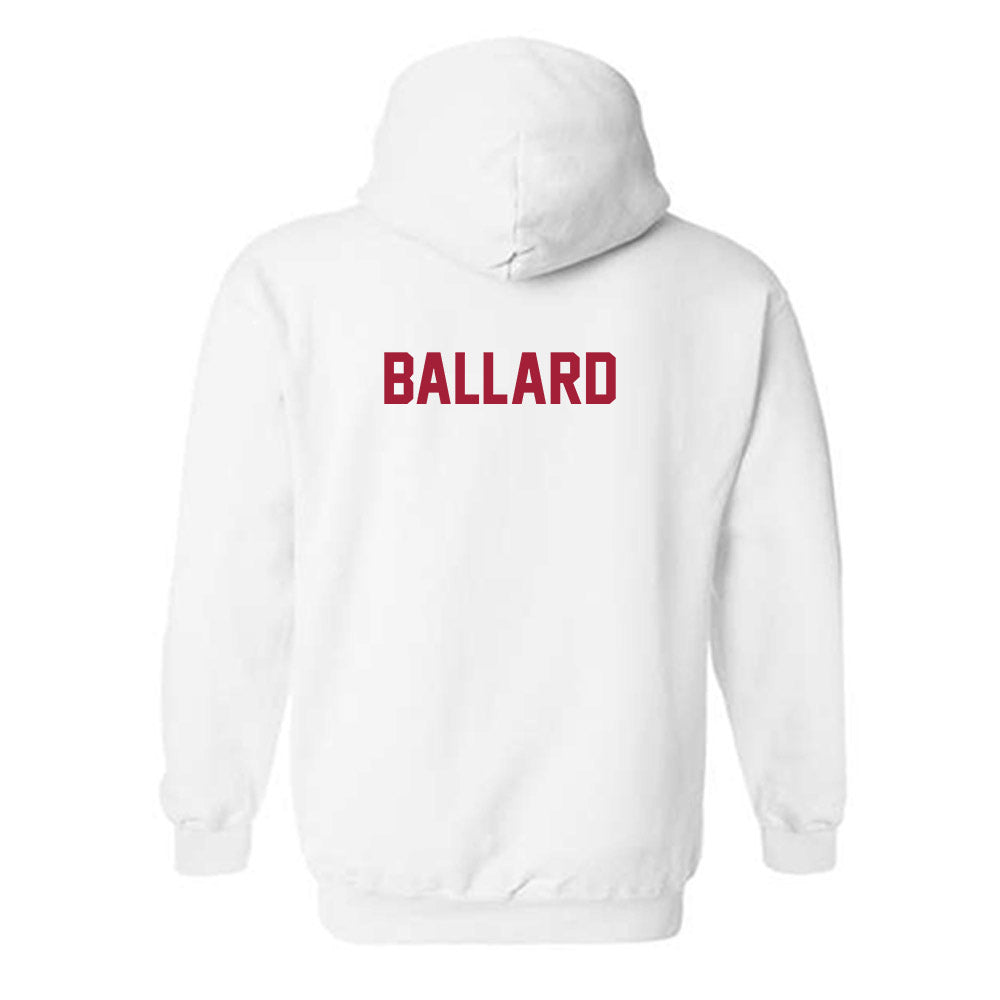 Arkansas - NCAA Women's Track & Field : Simone Ballard - Generic Shersey Hooded Sweatshirt
