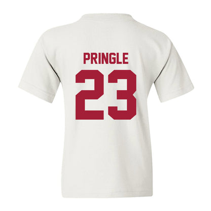 Arkansas - NCAA Men's Basketball : Nick Pringle - Generic Shersey Youth T-Shirt-1