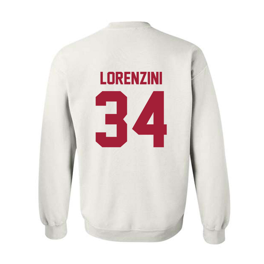 Arkansas - NCAA Baseball : Joey Lorenzini - Generic Shersey Crewneck Sweatshirt-1