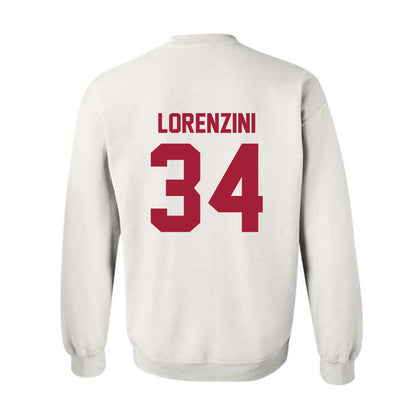 Arkansas - NCAA Baseball : Joey Lorenzini - Generic Shersey Crewneck Sweatshirt-1