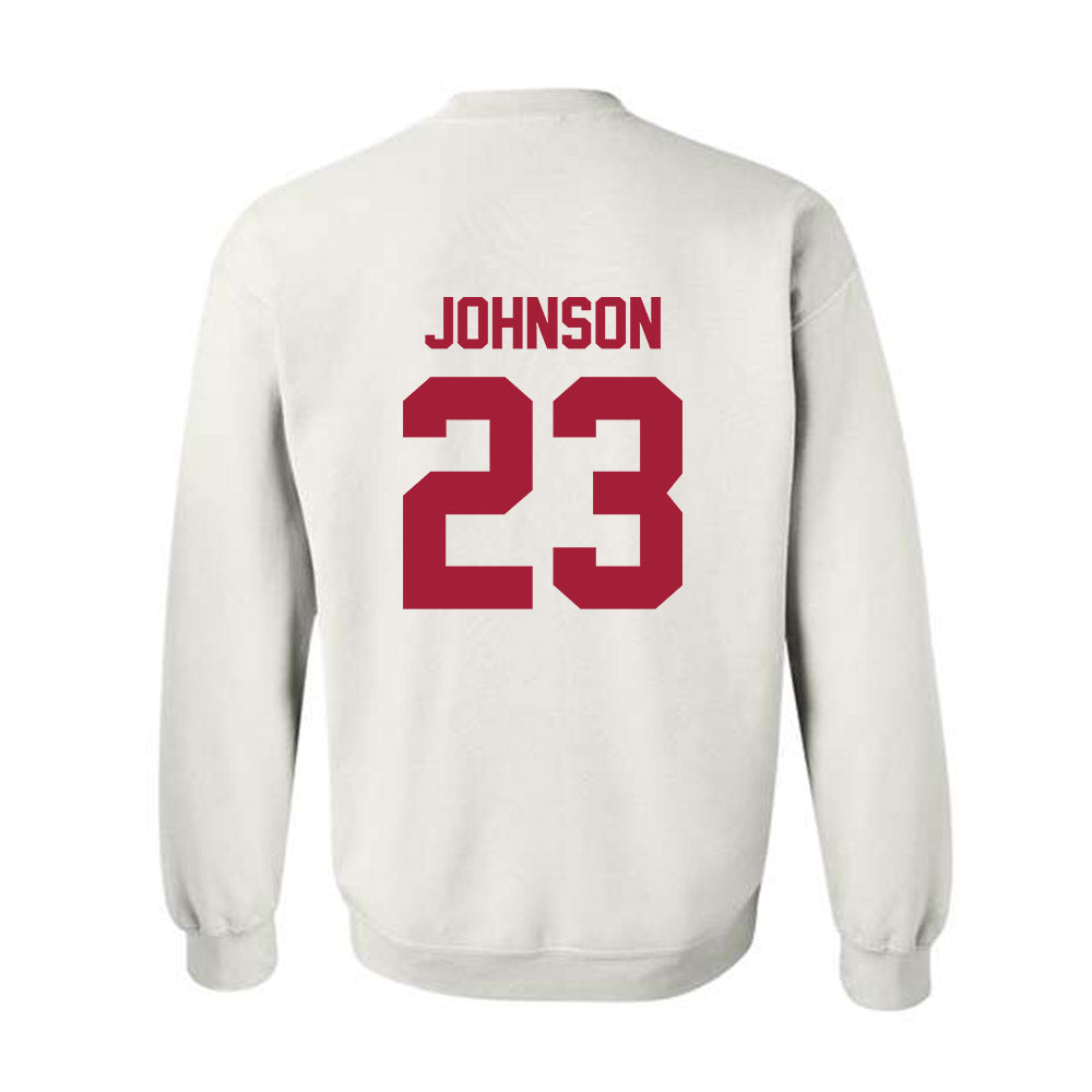 Arkansas - NCAA Softball : Reagan Johnson - Generic Shersey Crewneck Sweatshirt